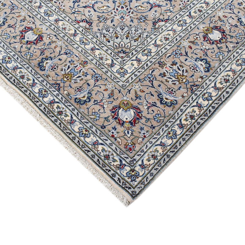 Perserteppich - Keshan - Royal - 354 x 240 cm - grau