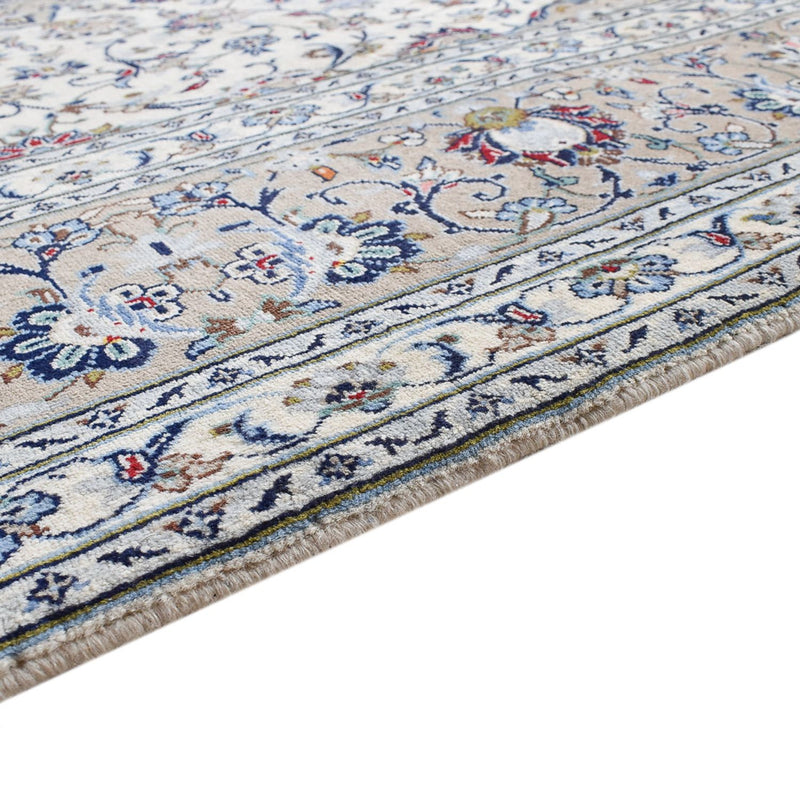 Perserteppich - Keshan - Royal - 354 x 240 cm - grau