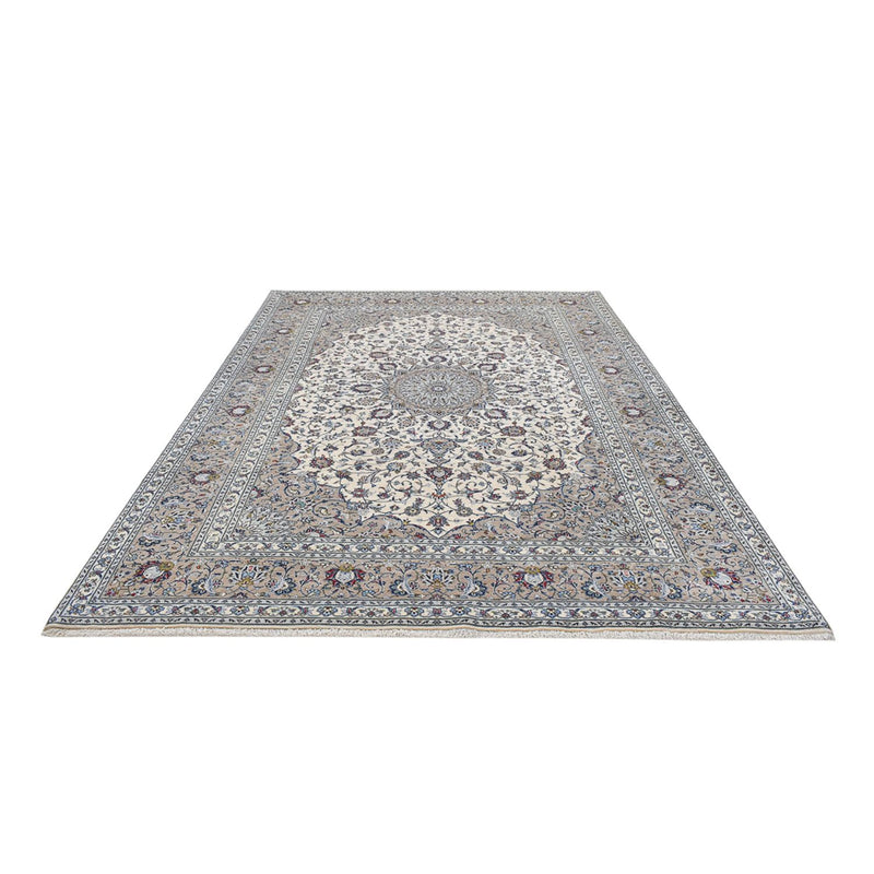 Perserteppich - Keshan - Royal - 354 x 240 cm - grau