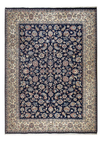 Tapis persan - Classique - 352 x 246 cm - bleu foncé
