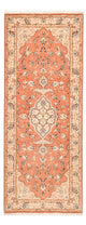 Tabriz - 50 Raj Tappeto 80x203cm - Tappeto persiano - rosso chiaro