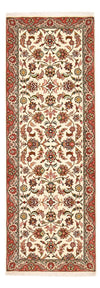 Täbriz - 50 Raj Teppich 71x202cm - Perserteppich - Läufer / Creme / 71 x 202 cm Läufer