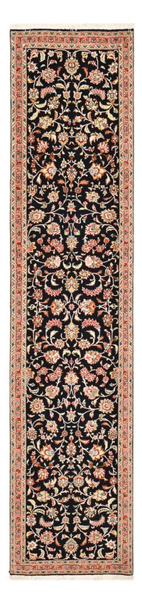 Tapis de couloir Tapis persan - Tabriz - Premium - 290 x 69 cm - bleu foncé