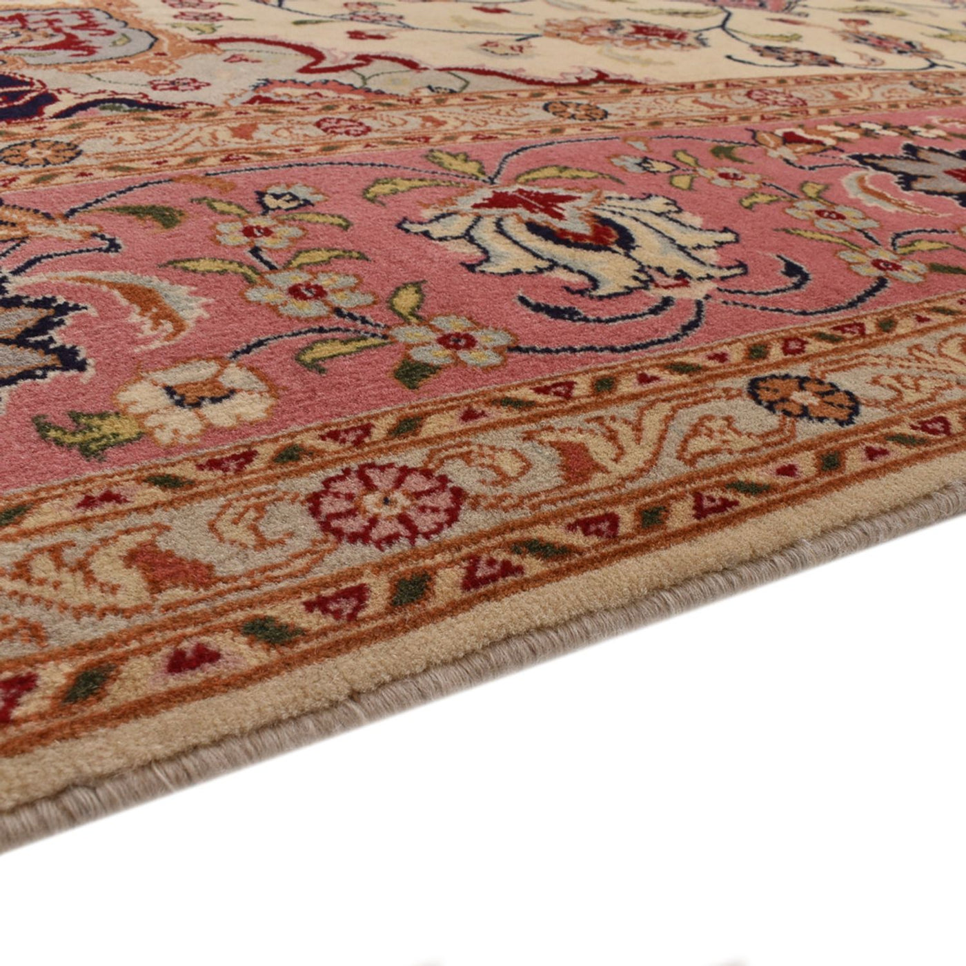 Tabriz - 40 Raj Tappeto 276x254cm - Tappeto persiano