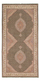 Läufer Perser - Täbriz - Premium - 404 x 203 cm - sand