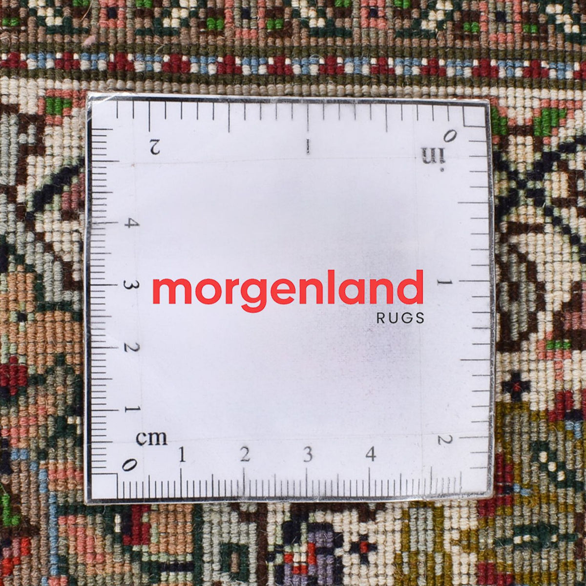 Läufer Perser - Täbriz - Premium - 404 x 203 cm - sand