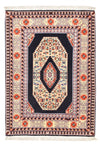Tapis de Tabriz - 50 rangs Tapis 74x105cm - Tapis persan - multicolore - Rectangle / Multicolore / 74 x 105 cm Rectangle