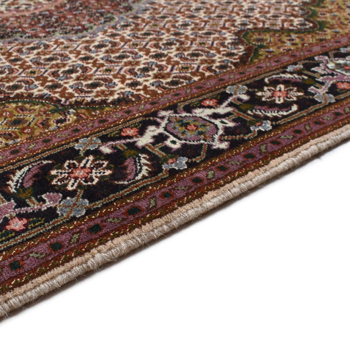 Täbriz - 40 Raj Teppich 196x155cm - Perserteppich