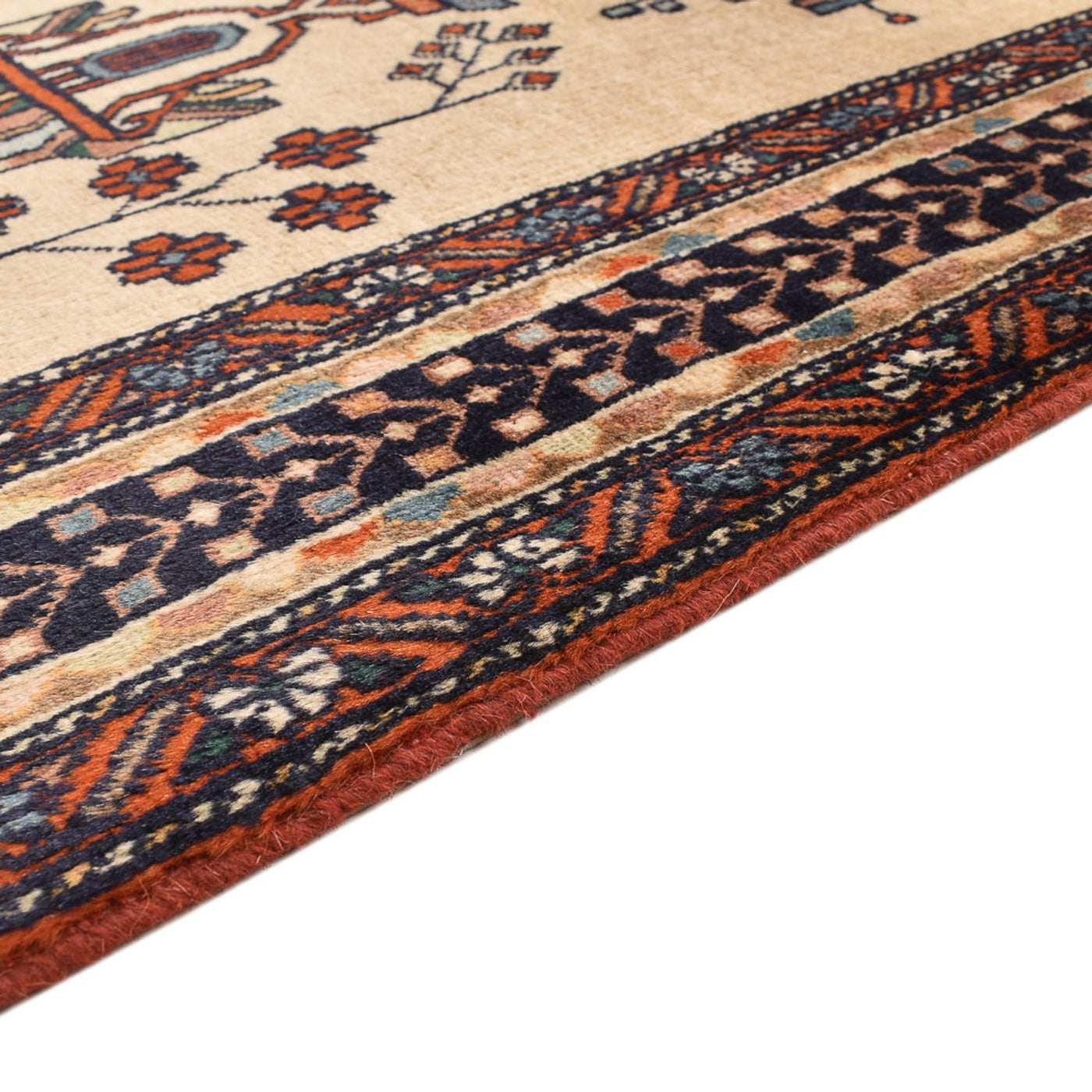 Afshar Sirjan Teppich 230x195cm - Perserteppich