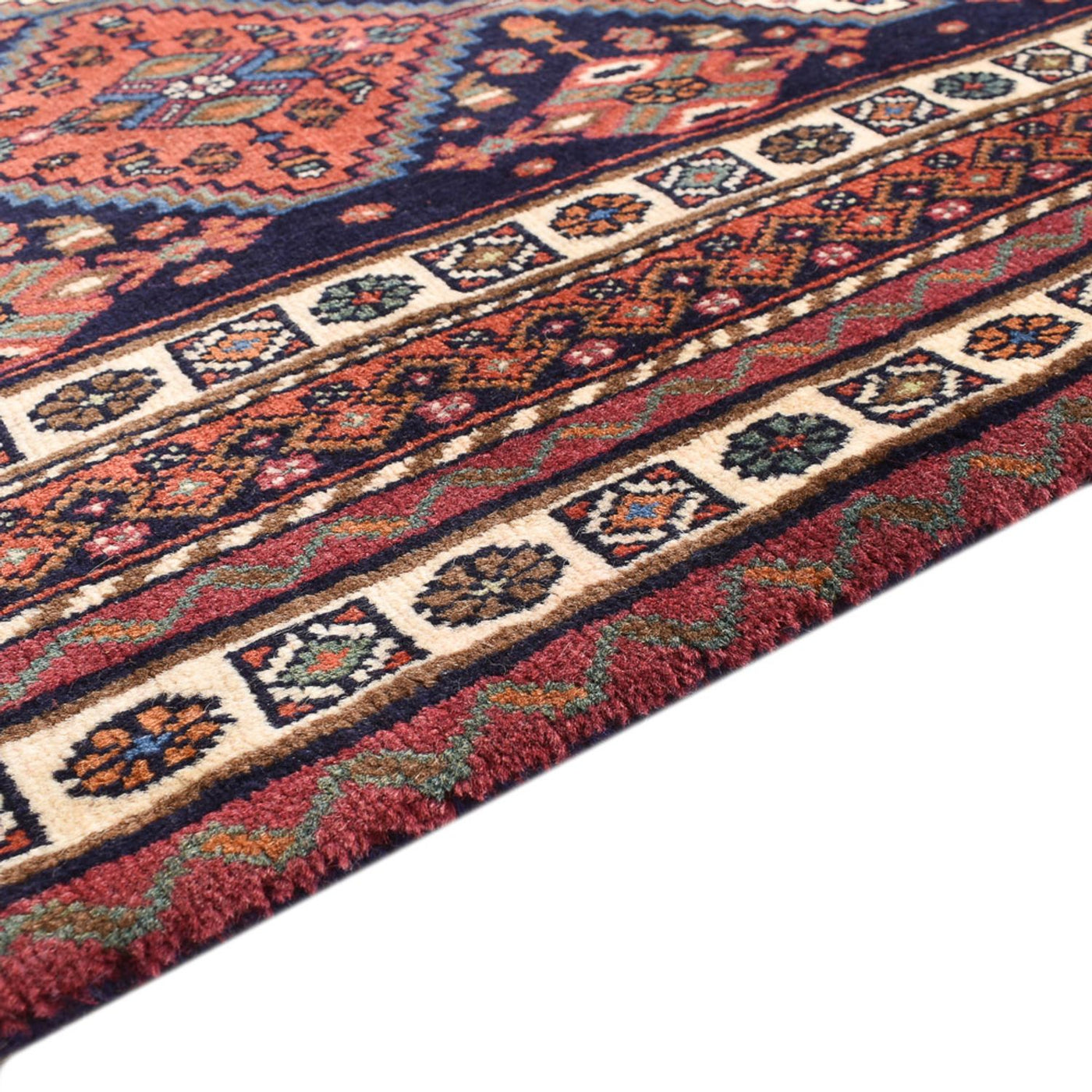 Afshar Sirjan Tapis 245x178cm - Tapis persan