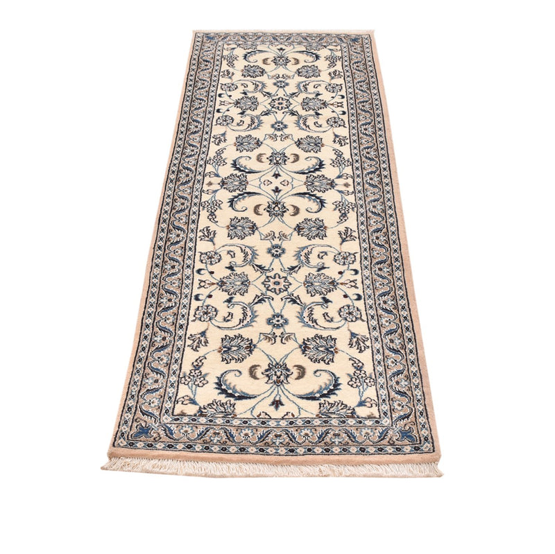Läufer Perser - Nain - Royal - 196 x 61 cm - creme