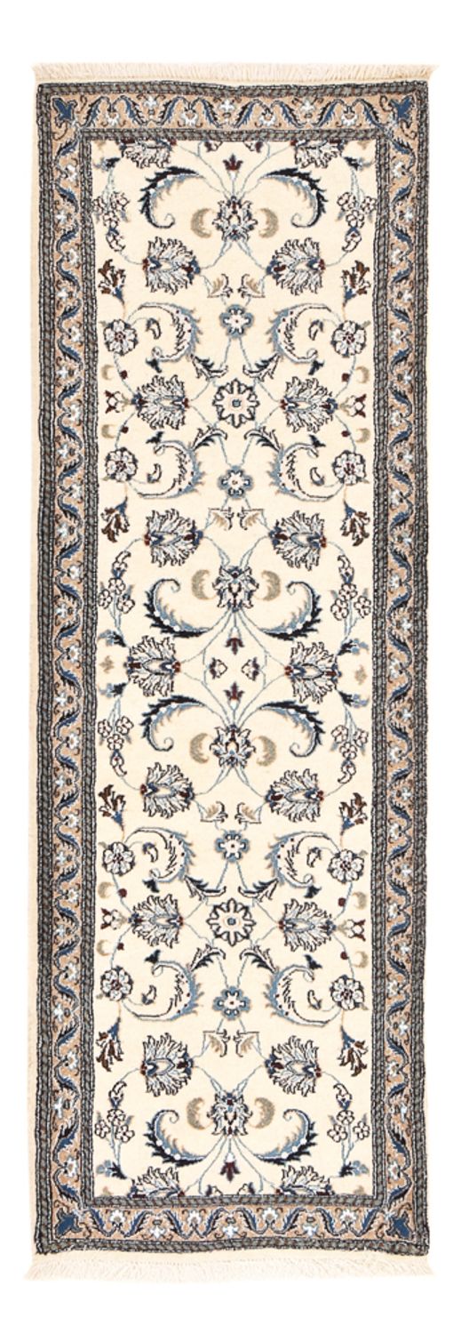 Läufer Perser - Nain - Royal - 185 x 61 cm - creme