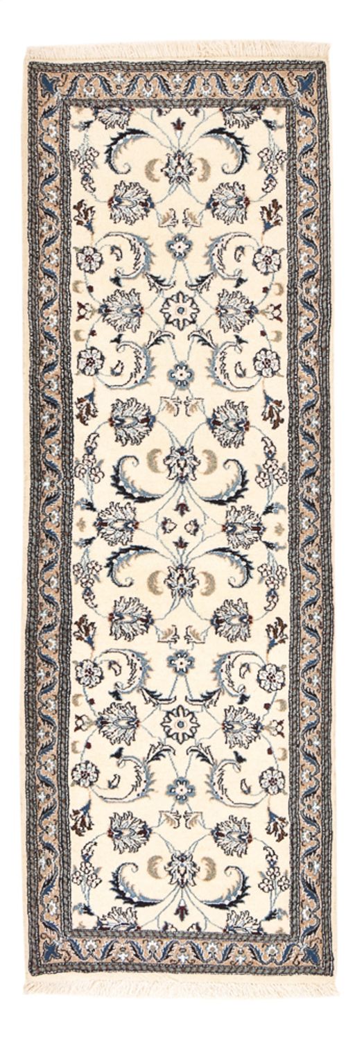Läufer Perser - Nain - Royal - 188 x 60 cm - creme