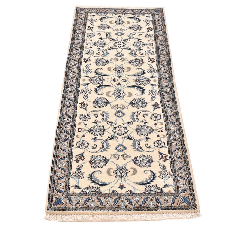 Läufer Perser - Nain - Royal - 188 x 60 cm - creme