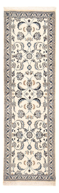 Tapis de couloir Tapis persan - Nain - Royal - 190 x 59 cm - crème
