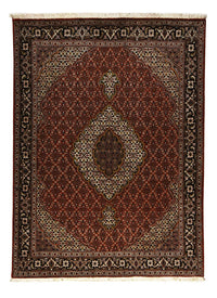 Tappeto Persero - Tabriz - Reale - 204 x 150 cm - rosso scuro