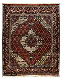 Tappeto Persero - Tabriz - Reale - 200 x 155 cm - rosso scuro