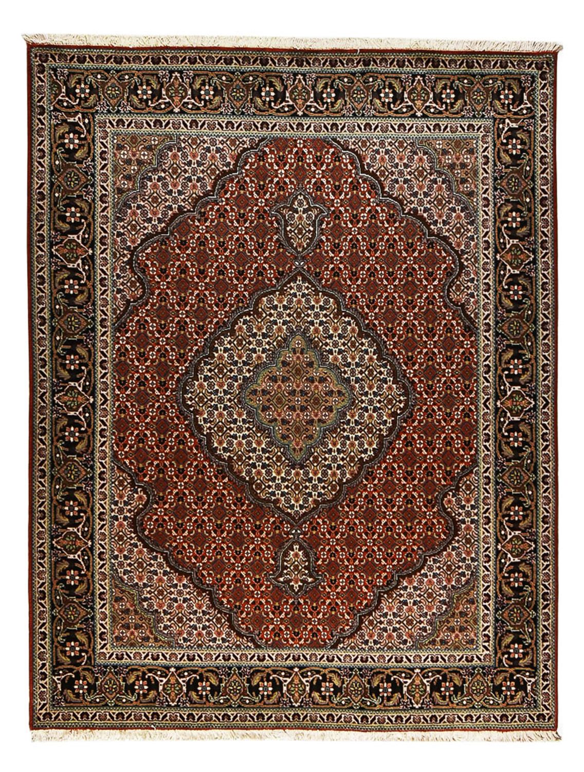 Perserteppich - Täbriz - Royal - 200 x 150 cm - rot