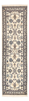 Tapis de Nain - 9La Tapis 58x204cm - Tapis persan - crème - Tapis de couloir / Crème / 58 x 204 cm Tapis de couloir