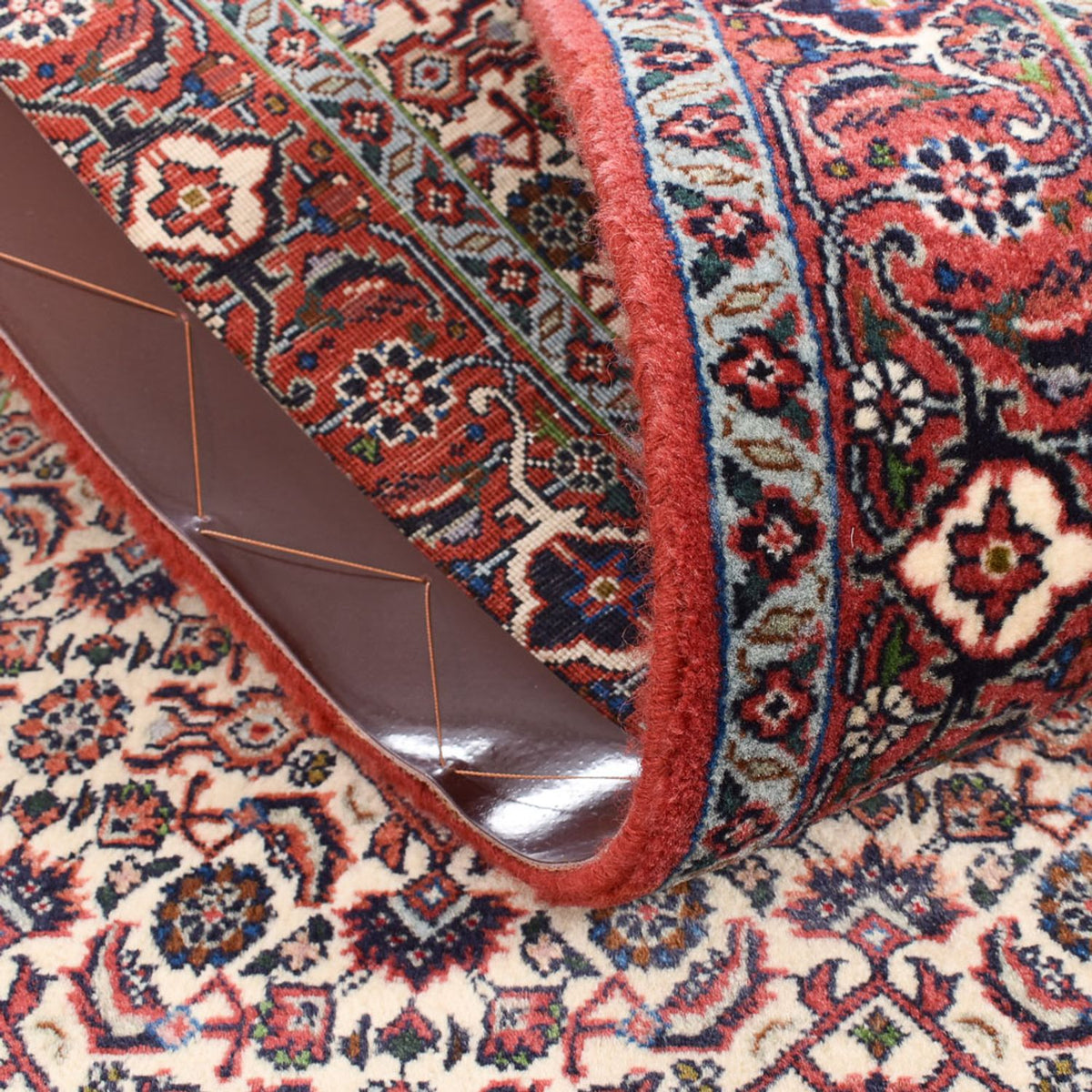 Läufer Perser - Bidjar - 390 x 82 cm - terrakotta