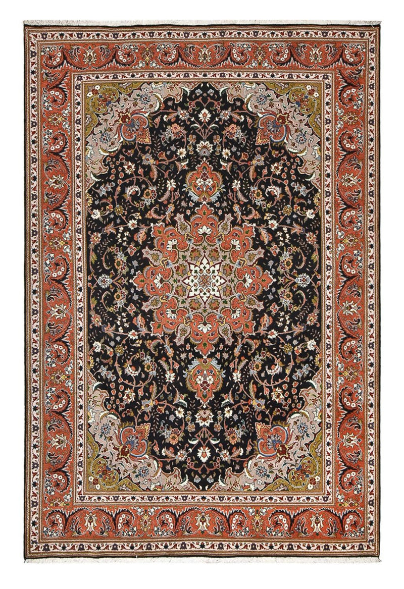 Perserteppich - Täbriz - Royal - 305 x 203 cm - anthrazit