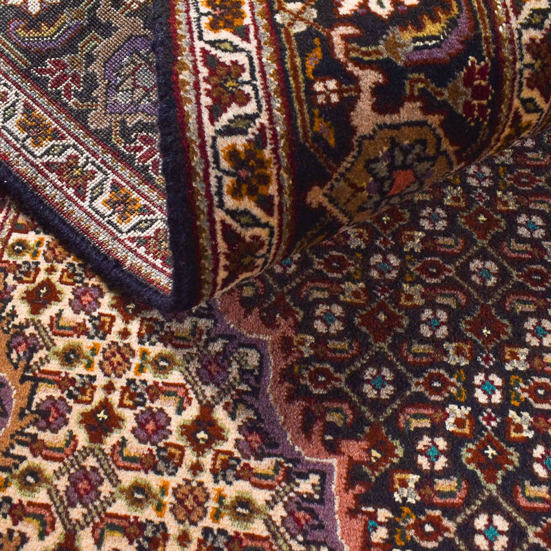 Perserteppich - Täbriz - Royal - 210 x 151 cm - dunkelbraun