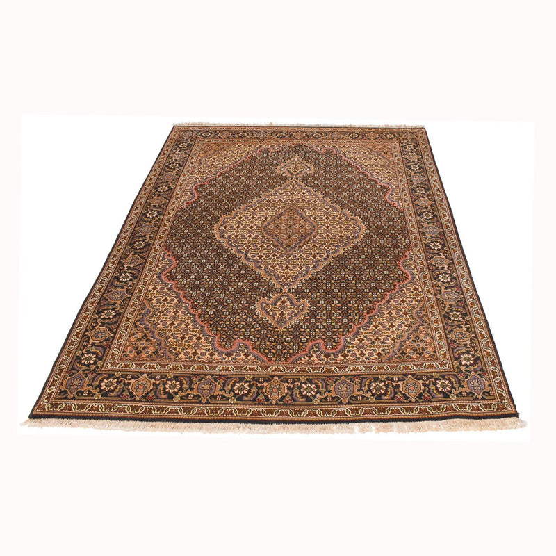 Perserteppich - Täbriz - Royal - 210 x 151 cm - dunkelbraun