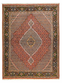Tapis persan - Tabriz - Royal - 200 x 153 cm - rouille