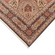 Perserteppich - Täbriz - Royal quadratisch  - 252 x 248 cm - dunkelbeige