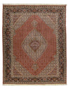 Tabriz - 40 Raj Tappeto 156x204cm - Tappeto persiano - rosso - Rettangolo / Rosso / 156 x 204 cm Rettangolo