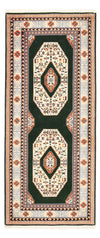 Tapis de Tabriz - 50 rangs Tapis 77x182cm - Tapis persan - bleu foncé - Tapis de couloir / Bleu foncé / 77 x 182 cm Tapis de couloir