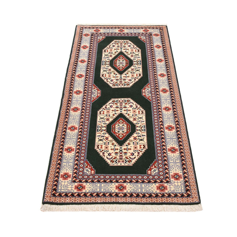 Läufer Perser - Täbriz - Royal - 182 x 75 cm - dunkelblau