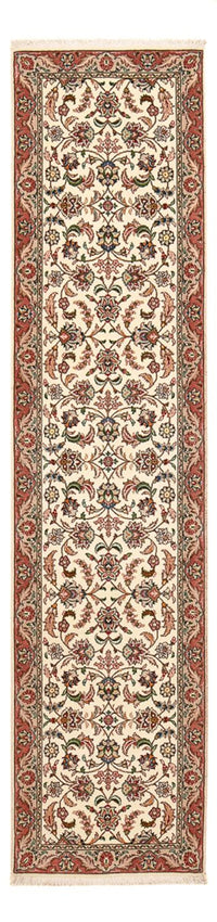 Tapis de couloir Tapis persan - Tabriz - Premium - 297 x 69 cm - caramel