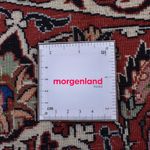 Tapis persan - Bidjar ronde  - 300 x 300 cm - rouge foncé