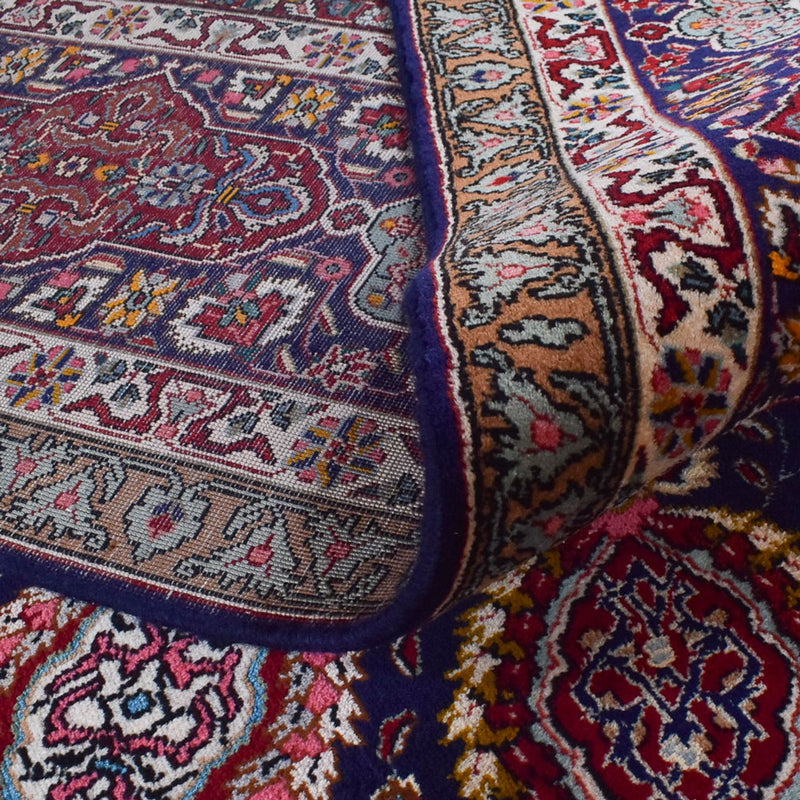 Perserteppich - Täbriz - Royal - 400 x 297 cm - dunkelblau