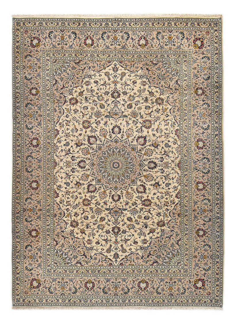 Perserteppich - Keshan - Royal - 342 x 247 cm - sand