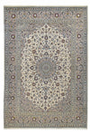 Tapis de Kashan Tapis 245x352cm - Tapis persan - gris - Rectangle / Gris / 245 x 352 cm Rectangle