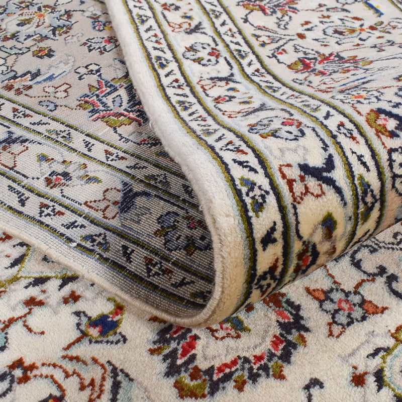 Perserteppich - Keshan - Royal - 347 x 253 cm - grau