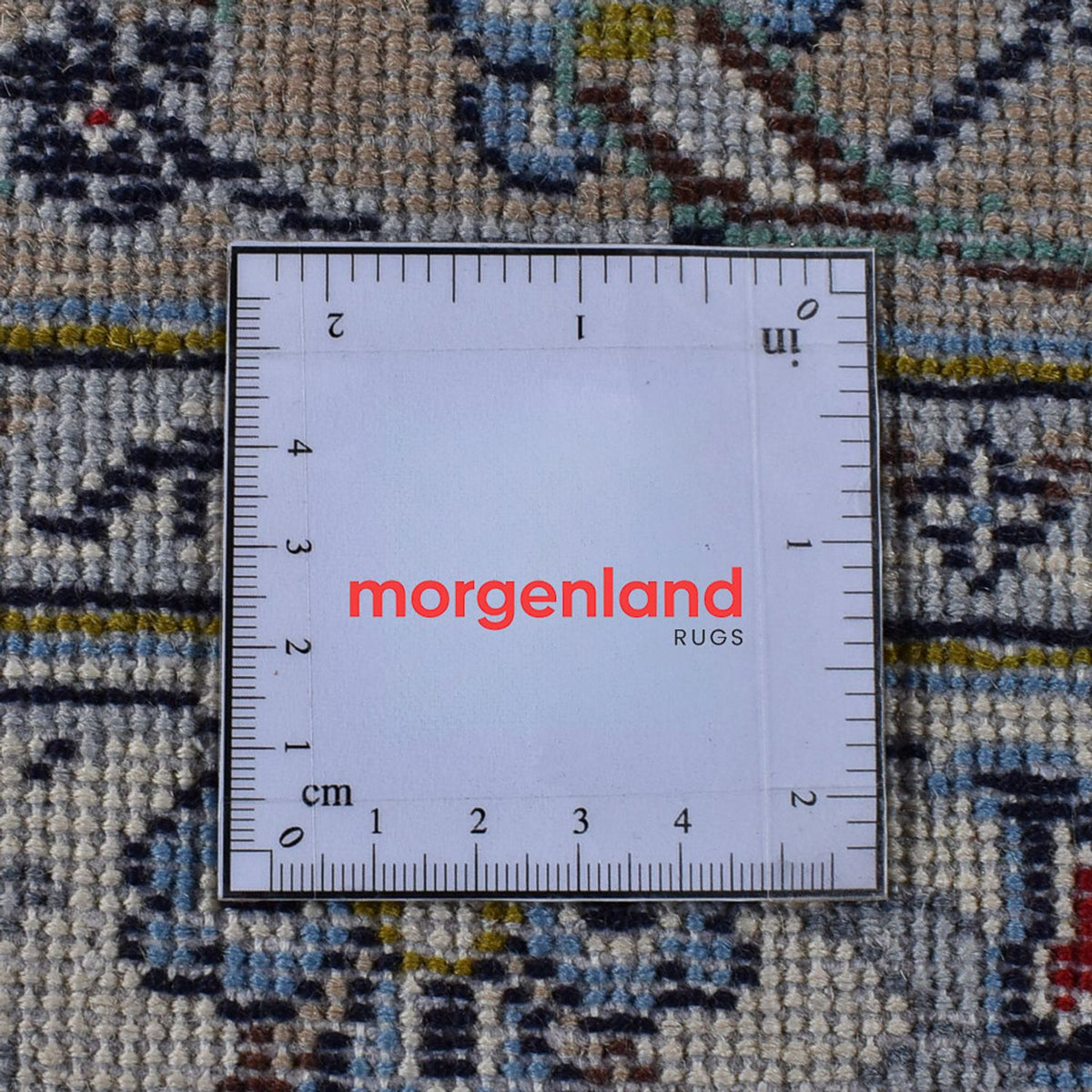 Perserteppich - Keshan - Royal - 347 x 250 cm - grau