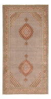 Tabriz - 50 Raj Tappeto 202x400cm - Tappeto persiano - rosso chiaro - Passatoia / Rosso chiaro / 202 x 400 cm Passatoia