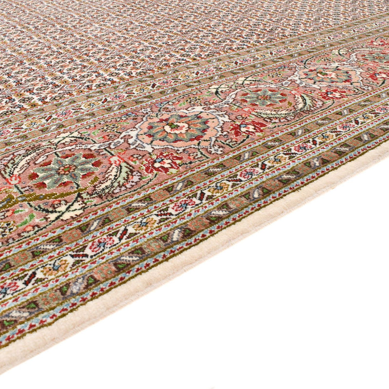 Läufer Perser - Täbriz - Royal - 400 x 202 cm - hellrot