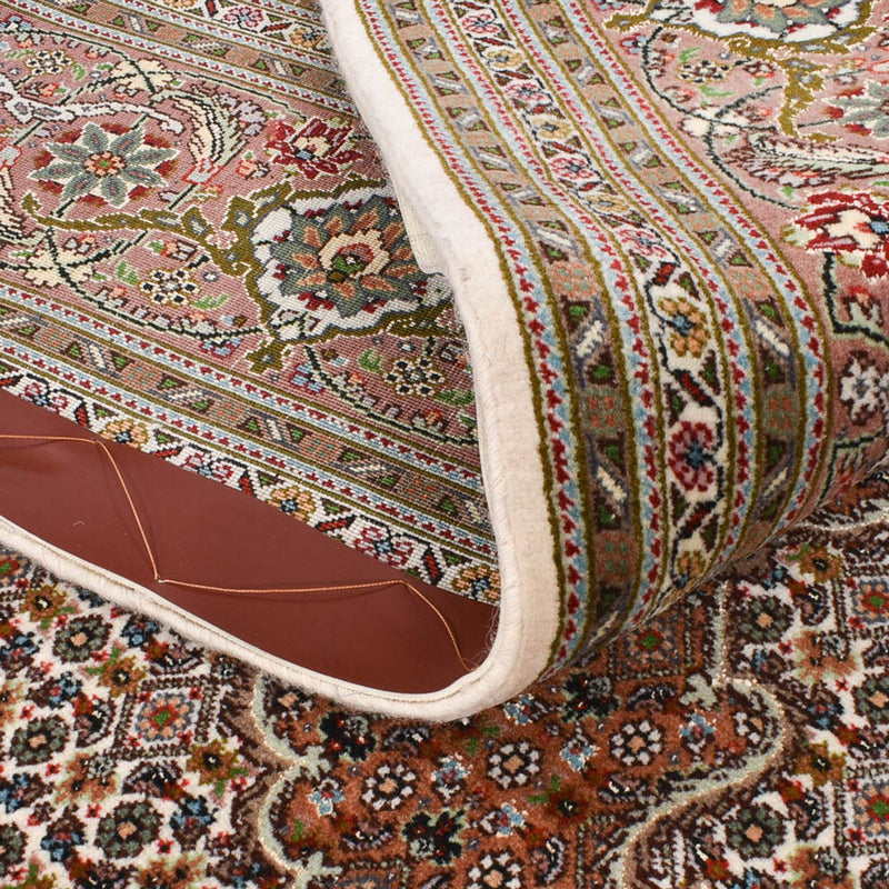 Läufer Perser - Täbriz - Royal - 400 x 202 cm - hellrot