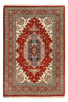 Perserteppich - Ghom - Royal - 204 x 137 cm - rot