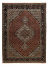 Täbriz - 40 Raj Teppich 150x203cm - Perserteppich - dunkelrot - Rechteckig / Dunkelrot / 150 x 203 cm Rechteckig