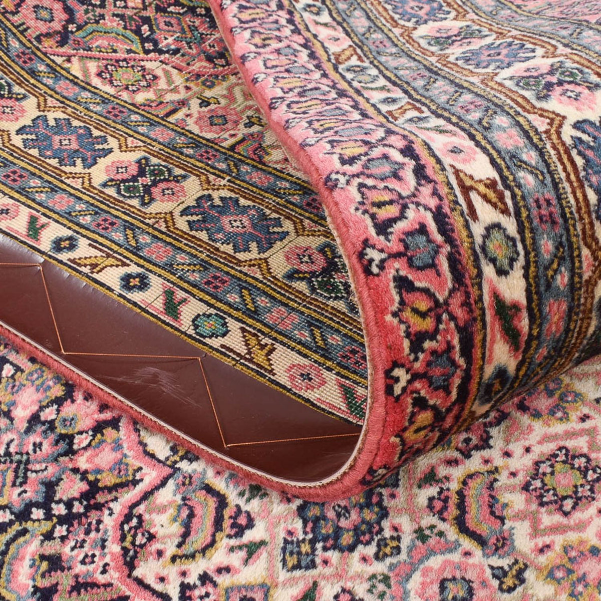 Perserteppich - Täbriz - 227 x 158 cm - hellrot