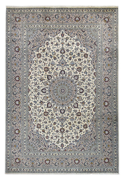 Keshan Teppich 246x350cm - Perserteppich - grau