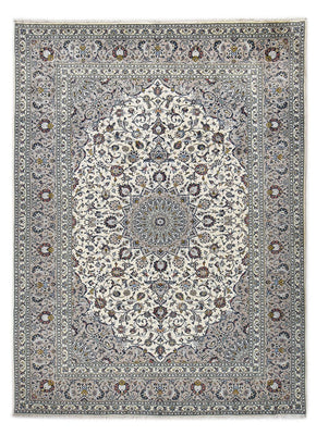 Perserteppich - Keshan - Royal - 335 x 247 cm - grau