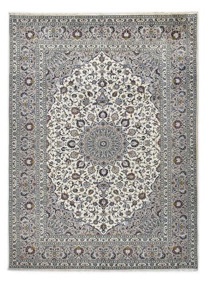 Keshan Teppich 247x335cm - Perserteppich - grau