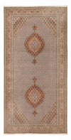 Tabriz - 50 Raj Tappeto 197x397cm - Tappeto persiano - ruggine - Passatoia / Ruggine / 197 x 397 cm Passatoia