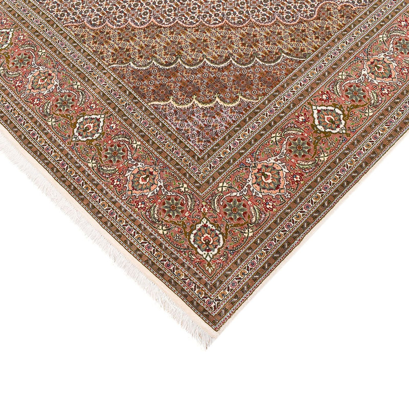 Läufer Perser - Täbriz - Royal - 397 x 197 cm - rost